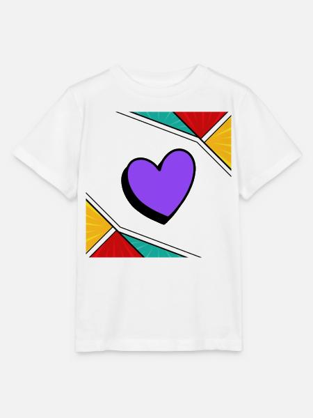 Love Art - Stanley/Stella Kinder T-Shirt MINI CREATOR - Weiß