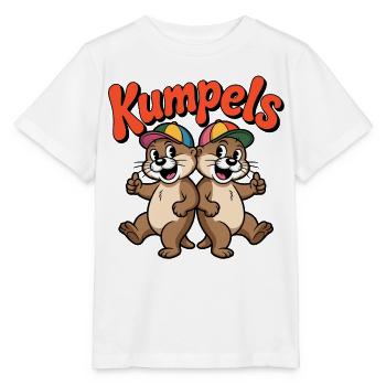 Dessin animé Double Loutre des Compagnons - T-shirt bio MINI CREATOR Stanley/Stella Enfant - blanc - Devant - Maike (125cm)