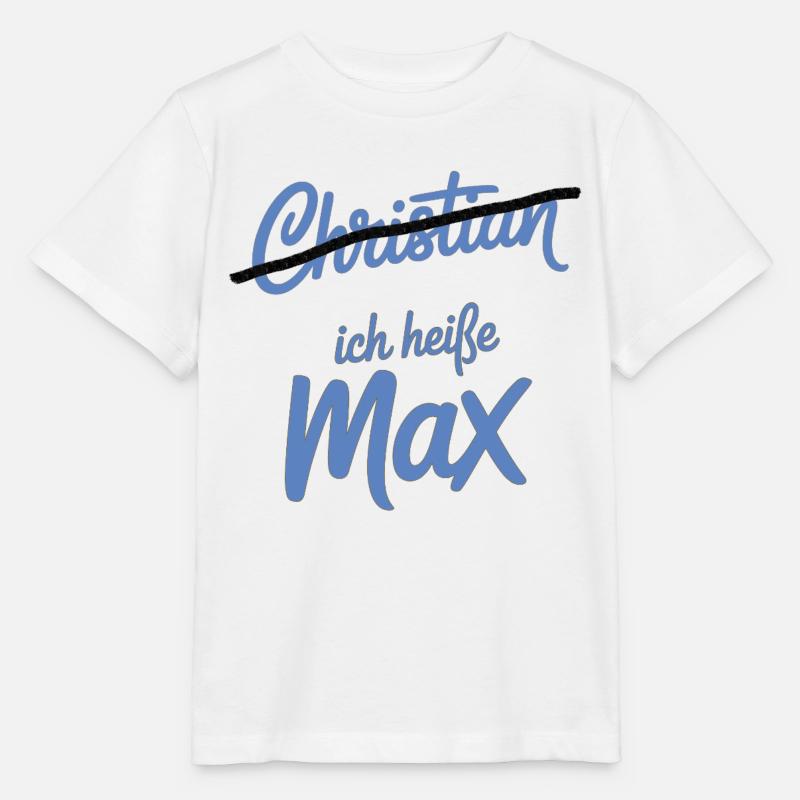 Christian Max Combo - T-shirt bio MINI CREATOR Stanley/Stella Enfant - blanc