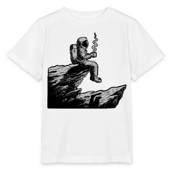 Astronaute Café Espace Falaise - T-shirt bio MINI CREATOR Stanley/Stella Enfant - blanc - Devant - Maike (125cm)