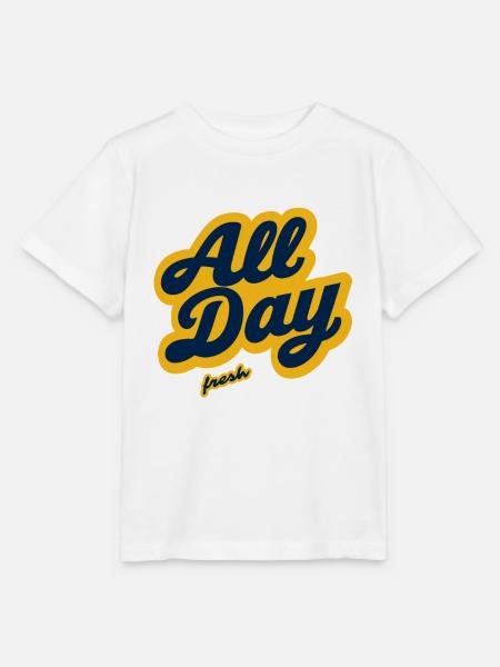 All Day Fresh - Stanley/Stella Kinder T-Shirt MINI CREATOR - Weiß