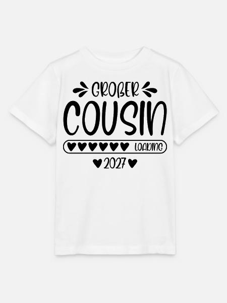 Großer Cousin 2027 loading - Stanley/Stella Kinder T-Shirt MINI CREATOR - Weiß