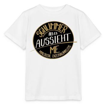 Schlimmer als es aussieht, ME  - Stanley/Stella Kinder T-Shirt MINI CREATOR  - Weiß - Vorne - Maike (125cm)