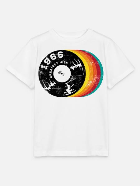 Greatest Hits 1966 - Stanley/Stella Kinder T-Shirt MINI CREATOR - Weiß