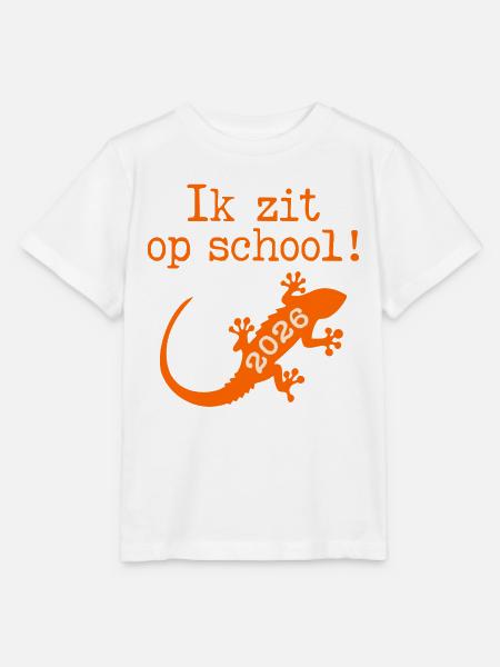 Ich bin in der Schule - Stanley/Stella Kinder T-Shirt MINI CREATOR - Weiß