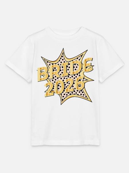 Braut 2026 - Stanley/Stella Kinder T-Shirt MINI CREATOR - Weiß