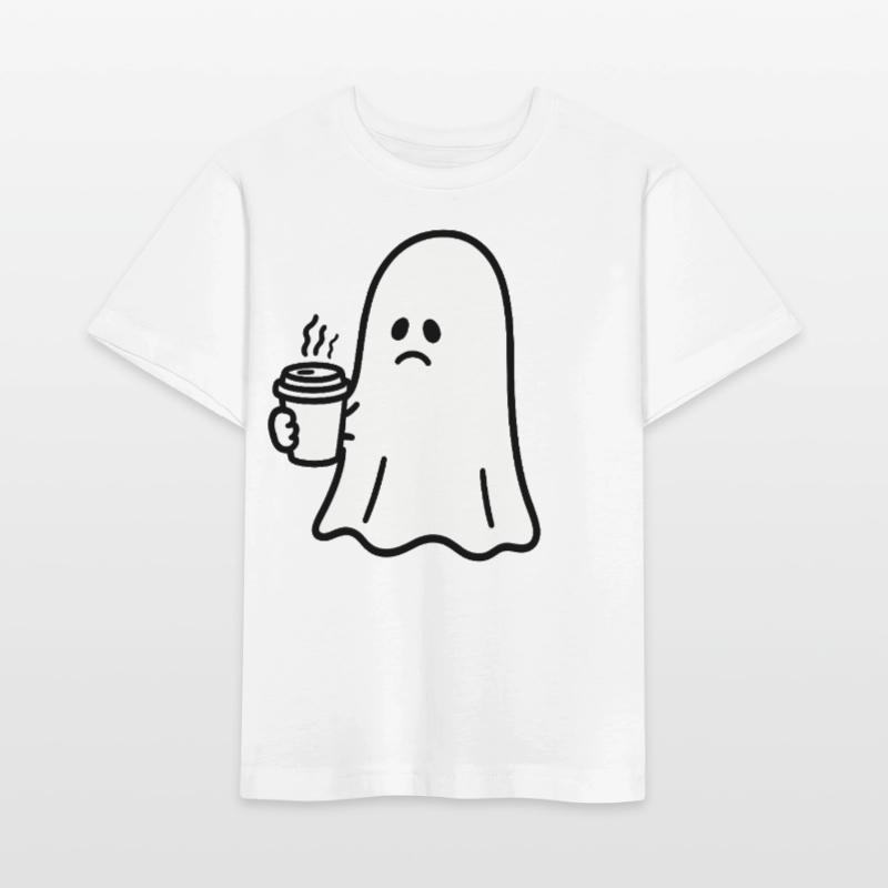 Geist Kaffee Halloween Süßes oder Saures Stanley/Stella Kinder T-Shirt MINI CREATOR 