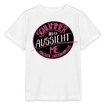 Schlimmer als es aussieht, M.E. - Stanley/Stella Kinder T-Shirt MINI CREATOR  - Weiß - Vorne - Maike (125cm)