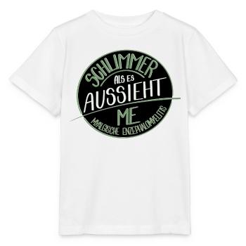 Schlimmer als es aussieht, M.E.  - Stanley/Stella Kinder T-Shirt MINI CREATOR  - Weiß - Vorne - Maike (125cm)