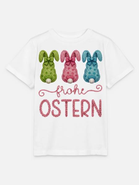 Frohe Ostern - Stanley/Stella Kinder T-Shirt MINI CREATOR - Weiß