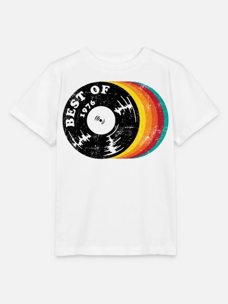 Best of 1976 - Stanley/Stella Kinder T-Shirt MINI CREATOR - Weiß
