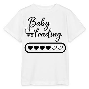 Baby loading - Stanley/Stella Kinder T-Shirt MINI CREATOR  - Weiß - Vorne - Maike (125cm)