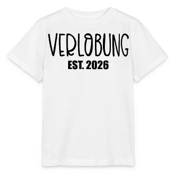 Hochzeit Verlobung 2026 - Stanley/Stella Kinder T-Shirt MINI CREATOR  - Weiß - Vorne - Maike (125cm)