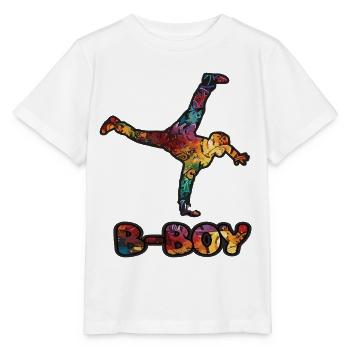 Breakdance B-Boy Street Dance Hip Hop - Stanley/Stella MINI CREATOR Kids’ T-Shirt - white - Front - Maike (125cm)