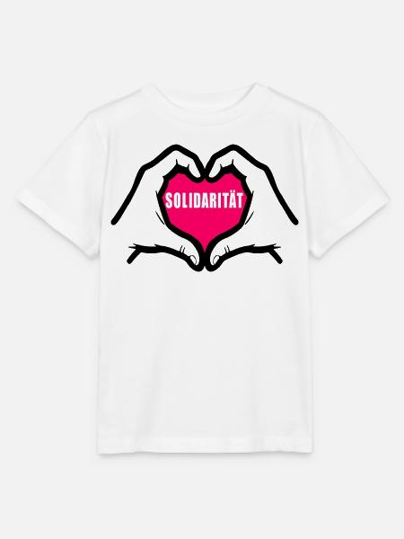 Solidarität - Stanley/Stella Kinder T-Shirt MINI CREATOR  - Weiß