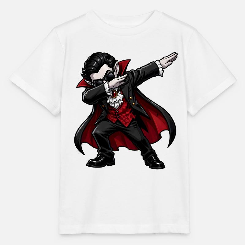 Vampire Dab - T-shirt bio MINI CREATOR Stanley/Stella Enfant - blanc