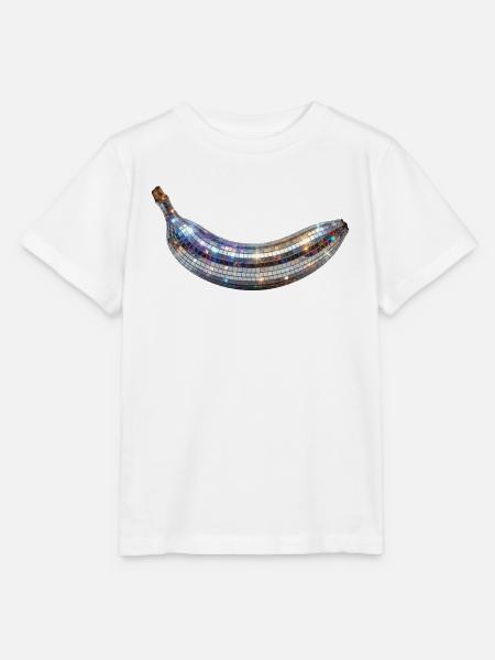 Disco Banana - Stanley/Stella Kinder T-Shirt MINI CREATOR - Weiß