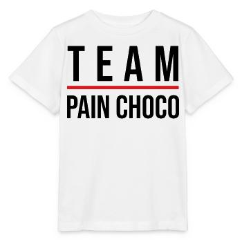 Team pain choco - T-shirt bio MINI CREATOR Stanley/Stella Enfant - blanc - Devant - Maike (125cm)
