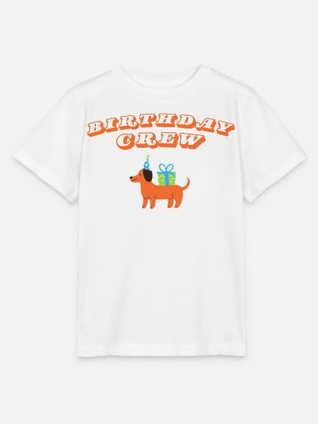 Happy Birthday - Stanley/Stella Kinder T-Shirt MINI CREATOR - Weiß