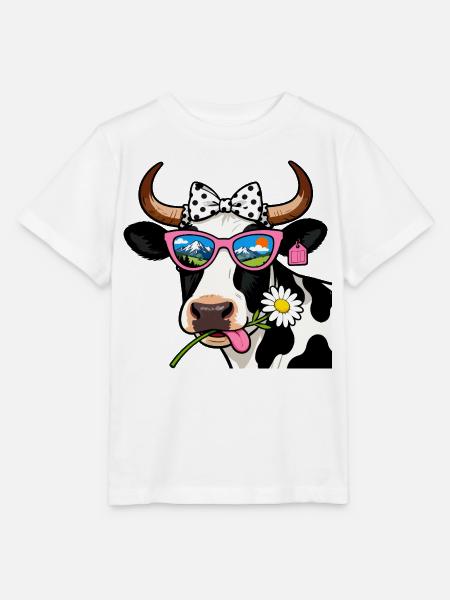 Kuhnatur-Goggles-Berge - Stanley/Stella Kinder T-Shirt MINI CREATOR - Weiß