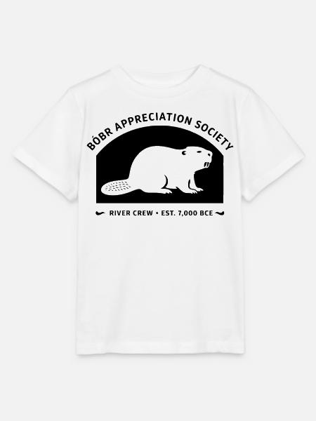 Bóbr Anerkennungsgesellschaft Flusscrew - Stanley/Stella Kinder T-Shirt MINI CREATOR  - Weiß