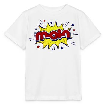 Bonjour - T-shirt bio MINI CREATOR Stanley/Stella Enfant - blanc - Devant - Maike (125cm)