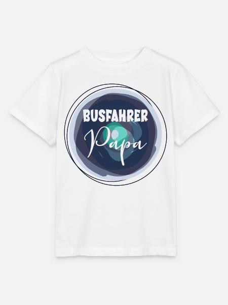 Busfahrer Papa - Stanley/Stella Kinder T-Shirt MINI CREATOR - Weiß