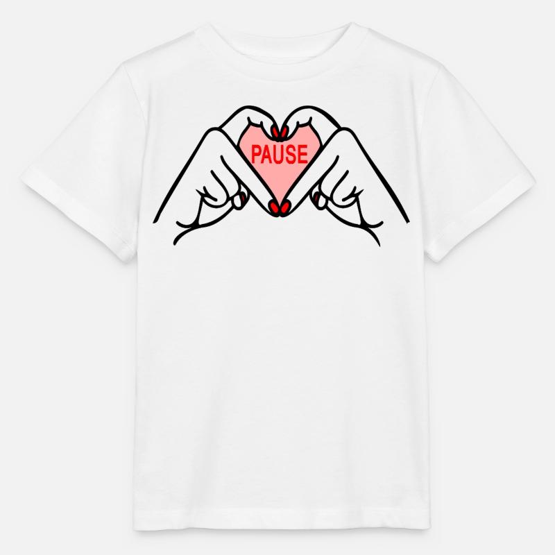 Pause machen - Stanley/Stella Kinder T-Shirt MINI CREATOR  - Weiß