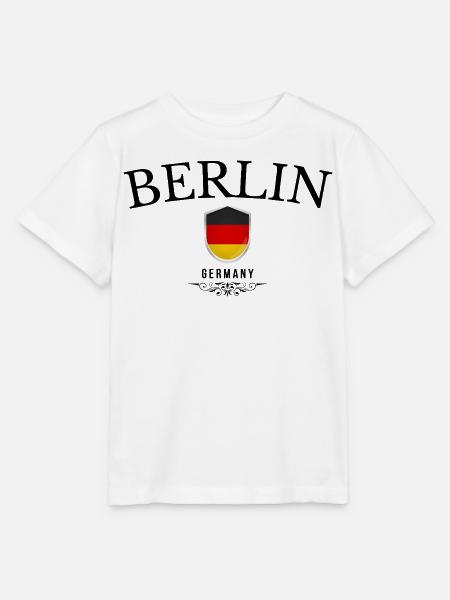 Berliner Souvenir, elegantes Design Berlin - Stanley/Stella Kinder T-Shirt MINI CREATOR - Weiß