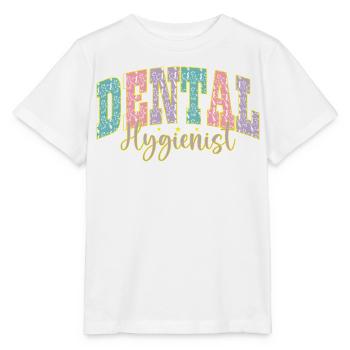 Dental Hygienist Color Palette Dental Hygienist - Stanley/Stella MINI CREATOR Kids’ T-Shirt - white - Front - Maike (125cm)