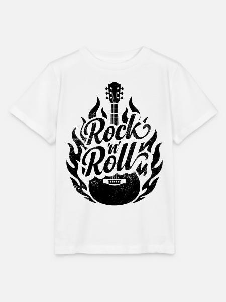 Rock 'n' Roll - Stanley/Stella Kinder T-Shirt MINI CREATOR - Weiß