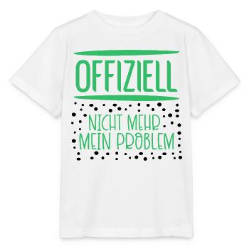 Verantwortung Probleme - Stanley/Stella Kinder T-Shirt MINI CREATOR  - Weiß - Vorne - Maike (125cm)