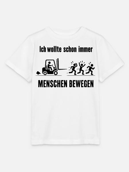 Lustiges Geschenk für Staplerfahrer - Stanley/Stella Kinder T-Shirt MINI CREATOR  - Weiß