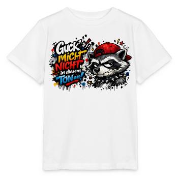 Guck mich nicht in diesem Ton an! - Stanley/Stella Kinder T-Shirt MINI CREATOR  - Weiß - Vorne - Maike (125cm)