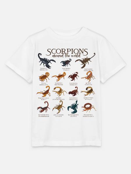 Skorpione weltweit - Skorpion - Stanley/Stella Kinder T-Shirt MINI CREATOR - Weiß