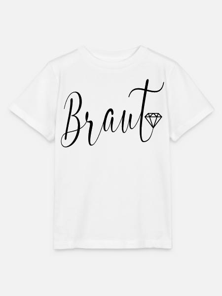 Hochzeit Diamanten Braut - Stanley/Stella Kinder T-Shirt MINI CREATOR - Weiß