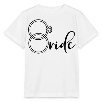 Bague de fiançailles mariée - T-shirt bio MINI CREATOR Stanley/Stella Enfant - blanc - Devant - Maike (125cm)