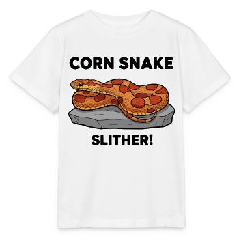 Corn Snake Slither Rock - Stanley/Stella MINI CREATOR Kids’ T-Shirt - white - Front - Maike (125cm)