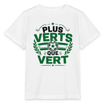 Plus VERTS que VERT - T-shirt bio MINI CREATOR Stanley/Stella Enfant - blanc - Devant - Maike (125cm)