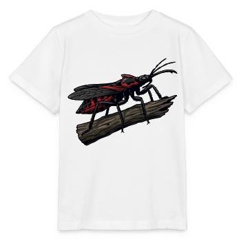 Punaise Assassin Bug Chasseur Red Strike Tattoo - T-shirt bio MINI CREATOR Stanley/Stella Enfant - blanc - Devant - Maike (125cm)
