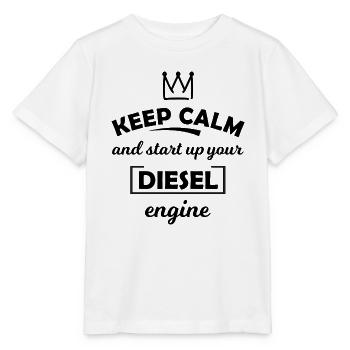 Diesel Motor Sport - Stanley/Stella MINI CREATOR Kids’ T-Shirt - white - Front - Maike (125cm)