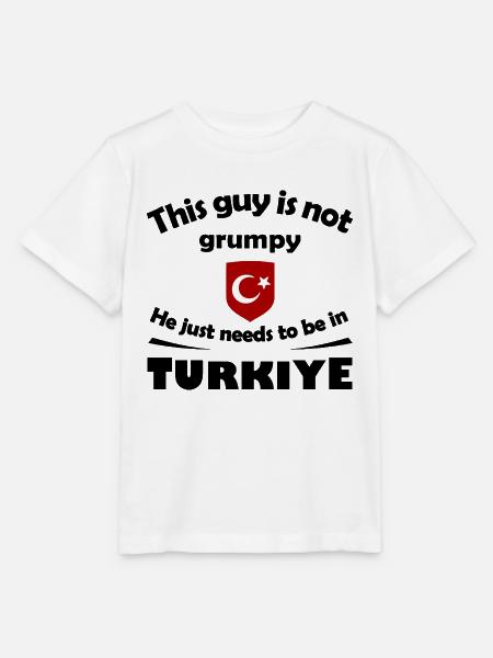 Türkische Schildemblem Mondstern - Stanley/Stella Kinder T-Shirt MINI CREATOR - Weiß