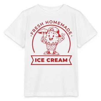 Fresh Homemade mit Schirm und Cap - Stanley/Stella Kinder T-Shirt MINI CREATOR  - Weiß - Vorne - Maike (125cm)