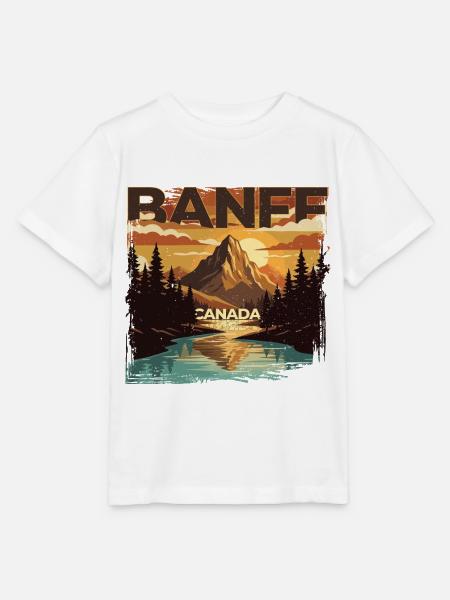 Banff Canada Nationalpark - Stanley/Stella Kinder T-Shirt MINI CREATOR - Weiß