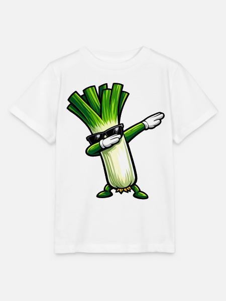 Dabbing Lauch - Stanley/Stella Kinder T-Shirt MINI CREATOR - Weiß