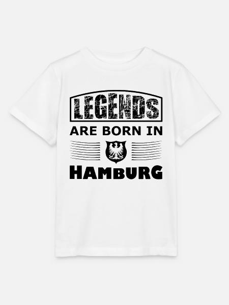 Hamburger Fans im Norden - Stanley/Stella Kinder T-Shirt MINI CREATOR - Weiß