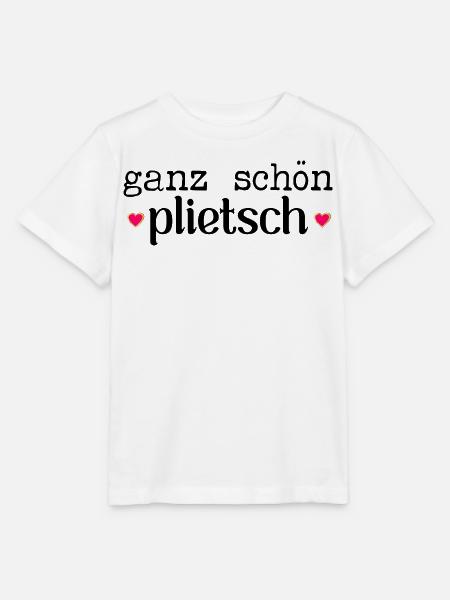 Hamburg Komplimente Plietsch - Stanley/Stella Kinder T-Shirt MINI CREATOR - Weiß