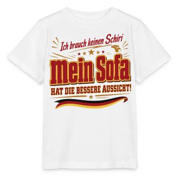 Ich brauch keinen Schiri - Stanley/Stella Kinder T-Shirt MINI CREATOR  - Weiß - Vorne - Maike (125cm)