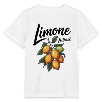 Citron vert - T-shirt bio MINI CREATOR Stanley/Stella Enfant - blanc - Devant - Maike (125cm)