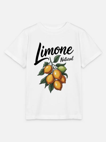 Zitronen Limone - Stanley/Stella Kinder T-Shirt MINI CREATOR - Weiß
